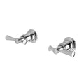 Phoenix Cromford Wall Top Assemblies Chrome - The Blue Space