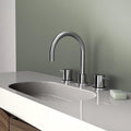 Phoenix Vivid Pin Lever Basin Tap Set Swivel Gooseneck Outlet Chrome - The Blue Space