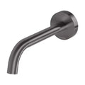 Phoenix Vivid Slimline Plus Wall Basin / Bath Outlet 180mm - Brushed Carbon