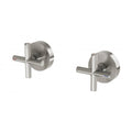 Phoenix Vivid Slimline Plus Wall Top Assemblies - Brushed Nickel online at The Blue Space