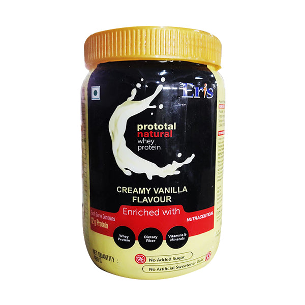 Prototal Natural Whey Protein Creamy Vanilla, 400gm