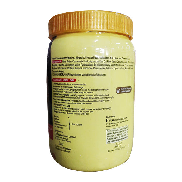 Prototal Natural Whey Protein Creamy Vanilla, 400gm