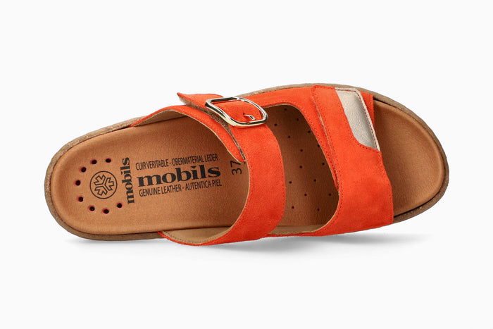 Randya - Tangerine Women Sandals