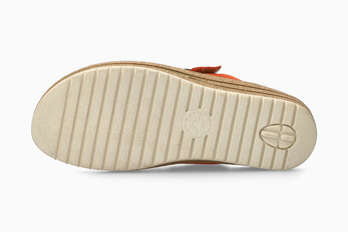 Randya - Tangerine Women Sandals