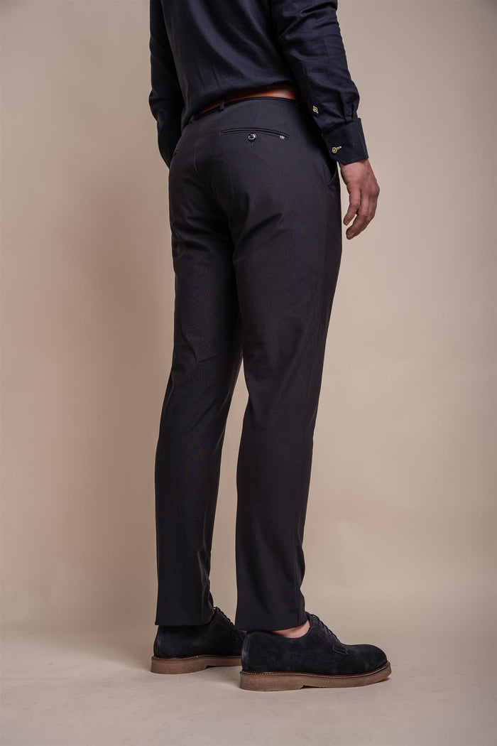 Reed navy trouser back
