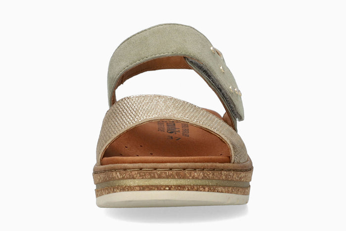 Ruth - Gold Women Sandals