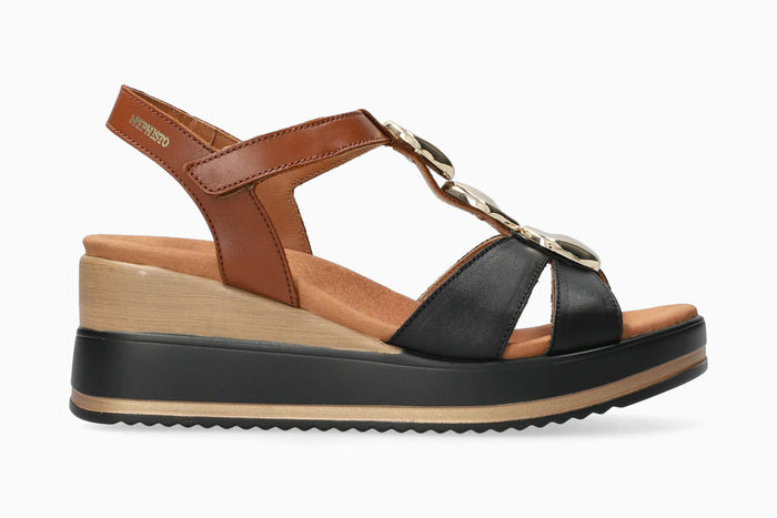 Sallie - Black Women Sandals With Heel