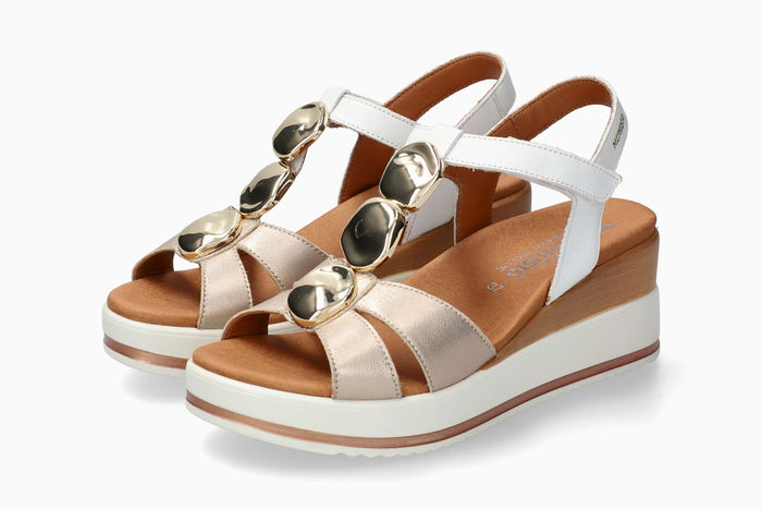 Sallie - Platinum Women Sandals With Heel