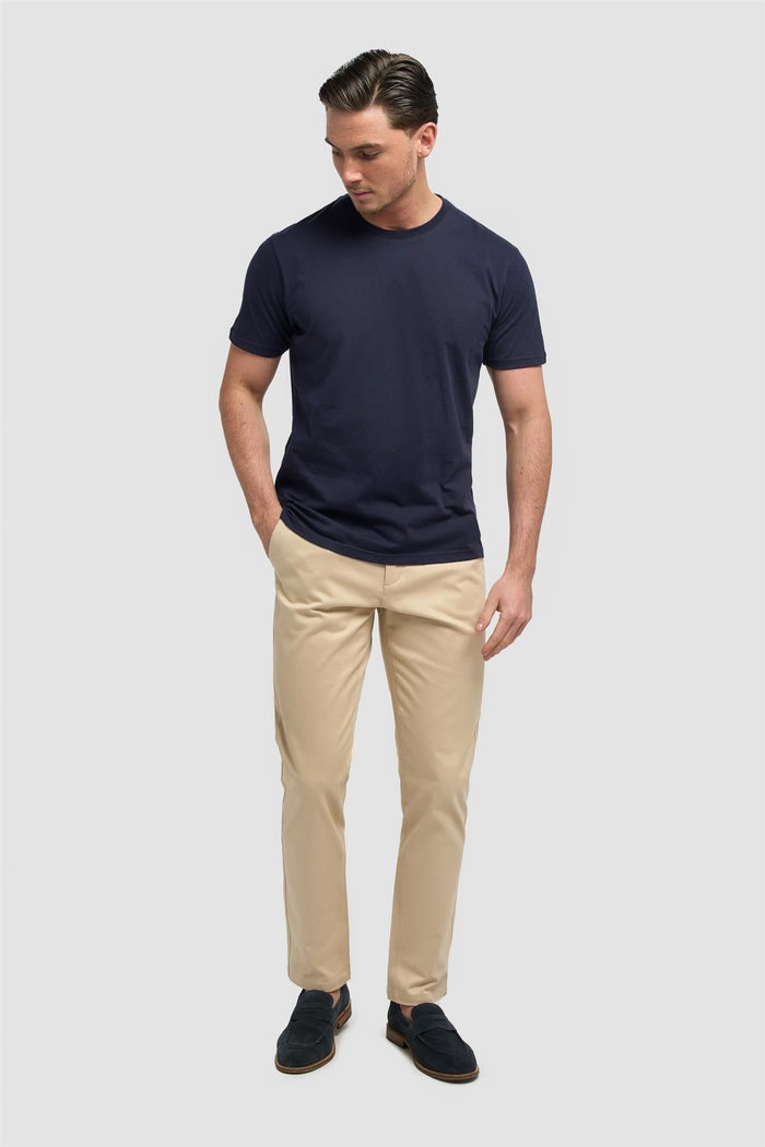 Sanchez Navy T-Shirt Front
