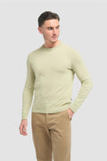 Savio Aloe Lightweight Crew Neck Jumper