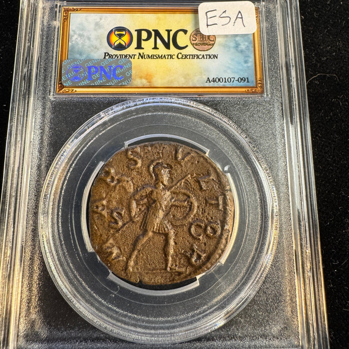 Severus Alexander (222-235 AD) Roman Empire AE Sestertius, Rx: Mars w/spear, RIC-635b, PNC Choice XF