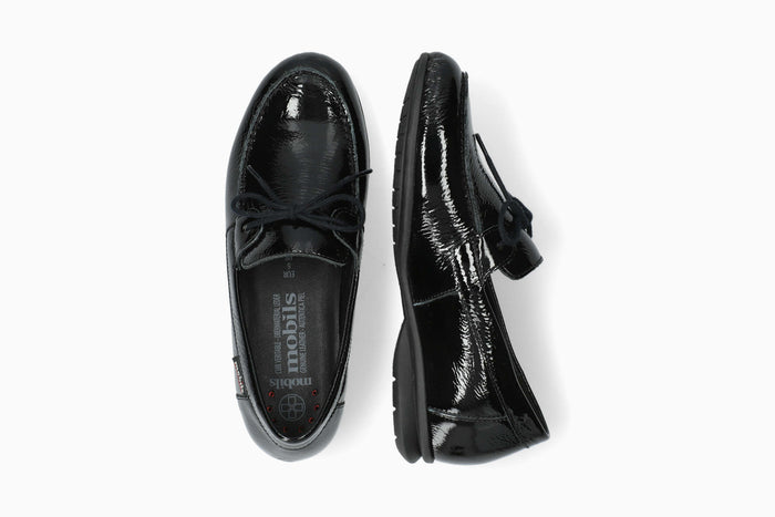 Siam - Black Women Slip-Ons