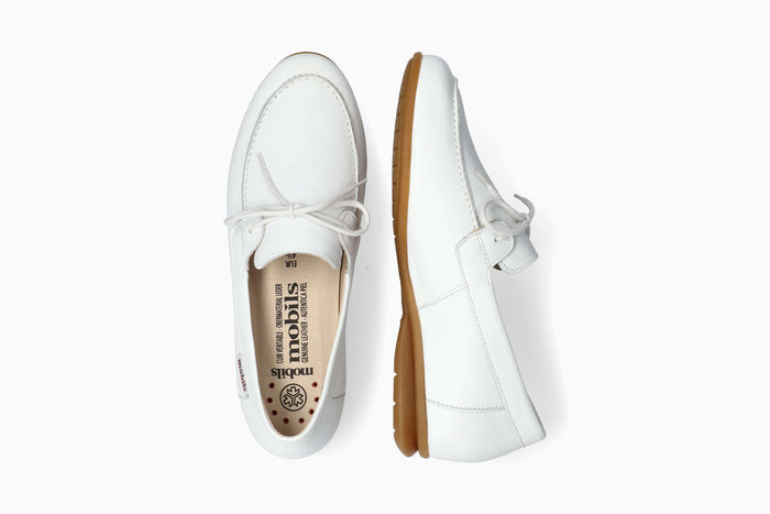 Siam - White Women Slip-Ons