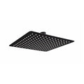 Modern National Square Rain Shower Head Stainless Steel 300 x 300mm Black | The Blue Space
