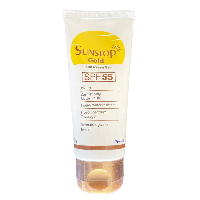 Sunstop Gold Sunscreen Gel SPF 55 PA+++, 50gm