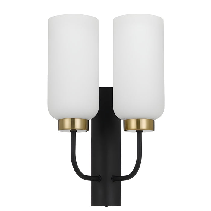 Telbix Sebring 2 Light Wall Light E27  SEBRINGWB2-BKO - The Blue Space