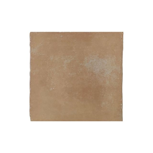 Terracotta Malee Satin Hand Made Spanish Ceramic Tile 130 x 130 x 8mm