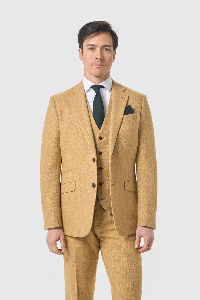 Thomas Amber Tweed Blazer