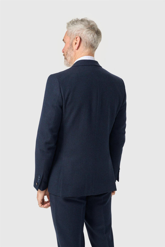 Thomas Navy Tweed Blazer