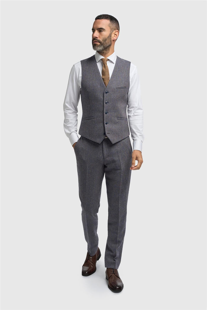 Thomas Savoy Tweed Waistcoat