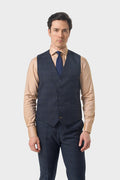 Torino Navy Waistcoat