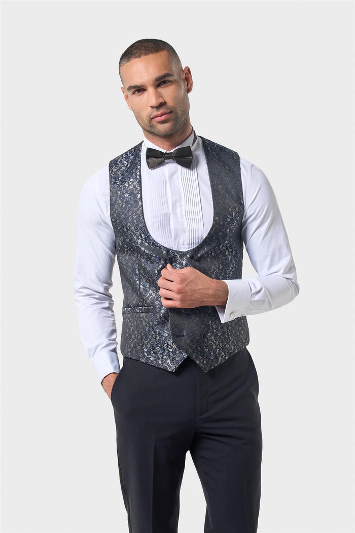 Toros Navy Waistcoat