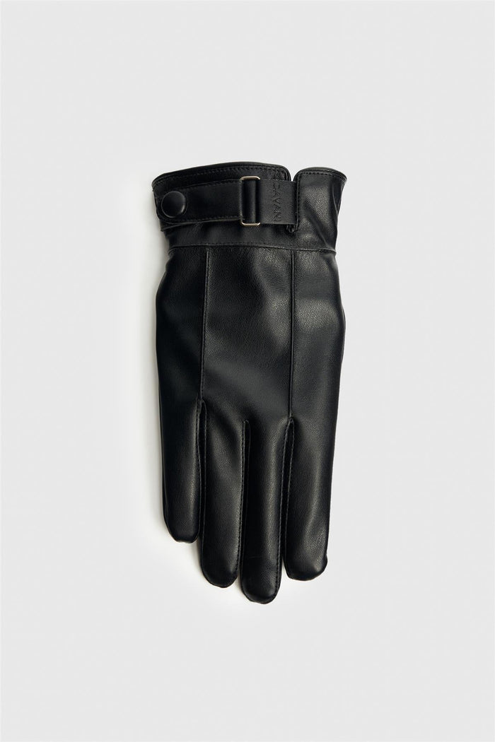 Vegan Leather Gloves