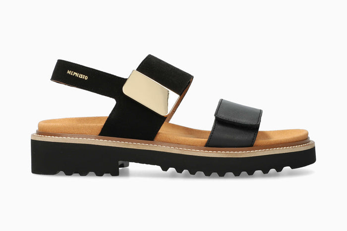 Violaine - Black Women Sandals