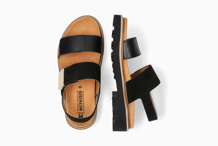 Violaine - Black Women Sandals