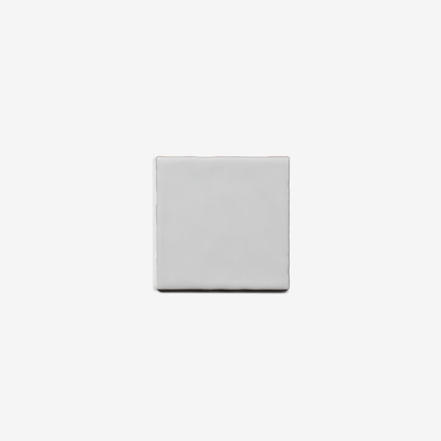 White Luca Hand Made Gloss Tile 100 x 100 x 8mm