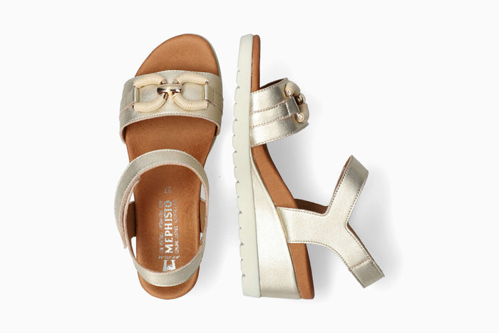 Youna - Platinum Women Sandals With Heel