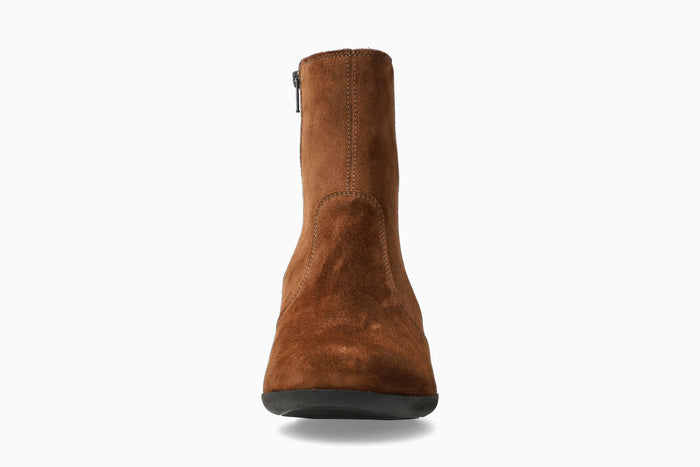 Zelia - Brown Women Ankle Boots With Heel
